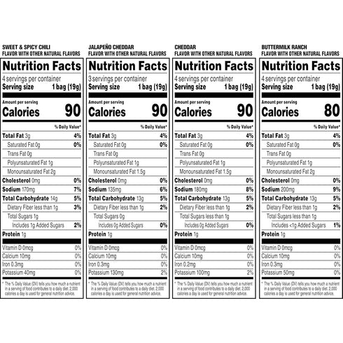 4 15 count Quaker Rice Crisps, Flavor Spicy and Savory Variety Mix