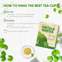 NMPT Centella Asiatica Leaf Tea, Organic Herbal Tea, 100% Hand Pick, 40 Count, Gluten Free, Dairy Free, Energy Boost &