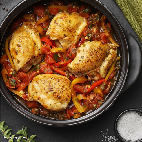 Just Bare 1.25 LB Chicken Natural Fresh Chicken Thighs | Antibiotic Free | Boneless | Skinless |