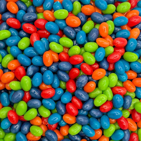 2-Pound Pack Sour Jelly Beans Candy | | Zesty Fruit Flavors | Sour Candy | Bulk Jelly Beans | Orange, Grape, Fruit