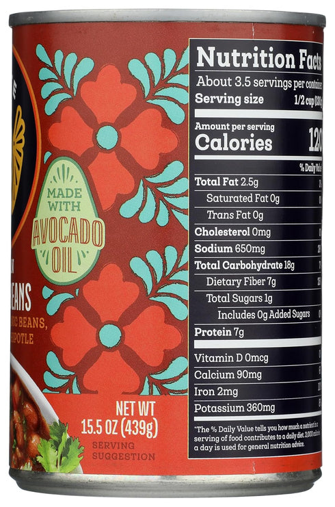 15.5 OZ Siete Beans Charro