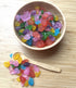 SweetGlob 1 Old Fashioned Large Rock Sugar Candy Gems, Lump Sugar Rock Crystals (Assorted Flavors, Pound)