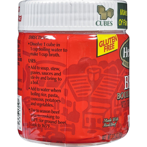 Herb-ox 25 3.25 oz Beef Bouillon Cubes, Beef Stock Seasoning, Ct
