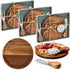 Maxcheck 3 Sets Baby Shower Bridal Game Prizes for Winners Round Cheese