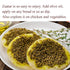 The Spice Way Traditional Lebanese Zaatar with Hyssop - 6 oz Freshly Grown Seasoning, No Additives or Preservatives