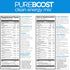 Pack 30 Count, B12 Pureboost Sugar-Free Clean Energy Booster, Combo Refreshing Energy Drink Mix with Vitamins