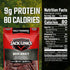 9g 100% Jack Link's Beef Jerky, Peppered, Half Pounder Large Jerky Bag - Flavorful Meat Snack, Ready to Eat Protein