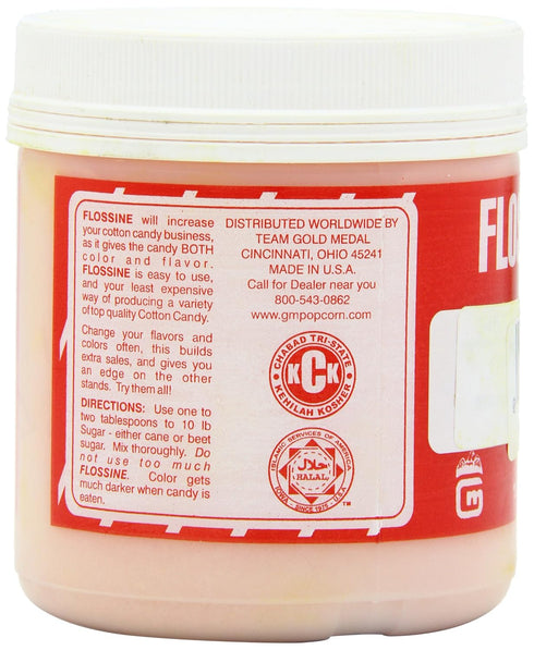 Gold Medal Lemon Yellow Flossine Can - Perfect for Treats
