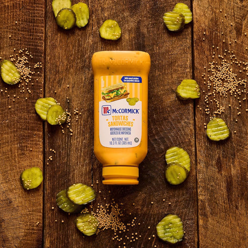 10.3 oz (Pack 6) McCormick Mayonnaise Dressing, Tortas Sandwiches, Perfect for Giving Your Favorite Deli Sandwiches a