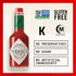 (12 (Pack 2) Tabasco Original Red Flavor Hot Sauce Ounce)