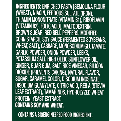 100% 2.6 oz Knorr Pasta Cup For a Quick and Easy Meal Pad Thai Made with Real Vegetables & No Artificial Flavors