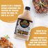 12.5 Hi-Tone White Bbq Sauce, Mayo Bbq Seasoning and Dipping Sauce with Vinegar and Lemon, Gluten-Free White Sauce
