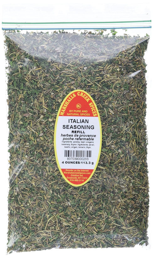 Marshall’s Creek Spices Italian Seasoning Refill, 4 Ounce