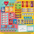 Package (50 Count) Gift A Snack - Easter Treats, Healthy Snack Box Care + Greeting Card Birthday Treats Gift Basket