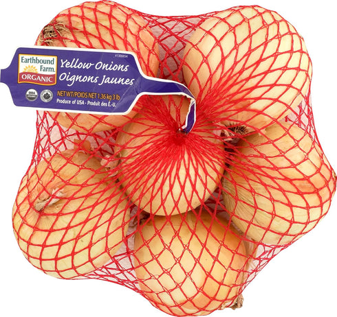 Fresh Produce Organic Yellow Onion, 48 Ounce Bag