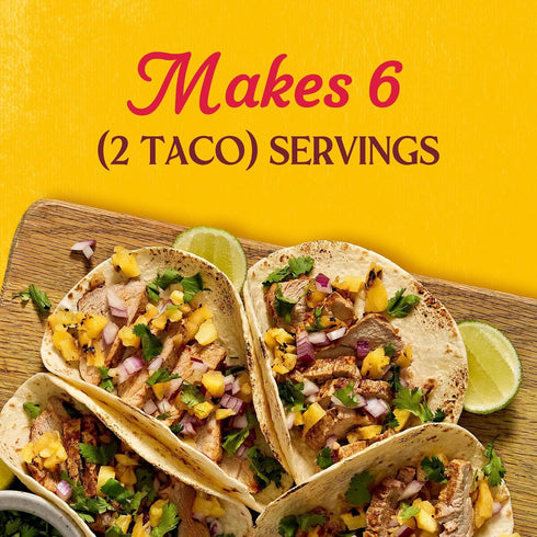 1 oz (Pack 12) Cholula Seasoning Mix, Al Pastor, Medium Heat, For Pork, Chicken, or Steak Tacos, Rice Bowls, Burritos