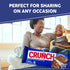 36 1.55 oz CRUNCH Full-Size Candy Bar, Creamy Milk Chocolate with Crunchy Crisped Rice, Individually Wrapped Bars, Each