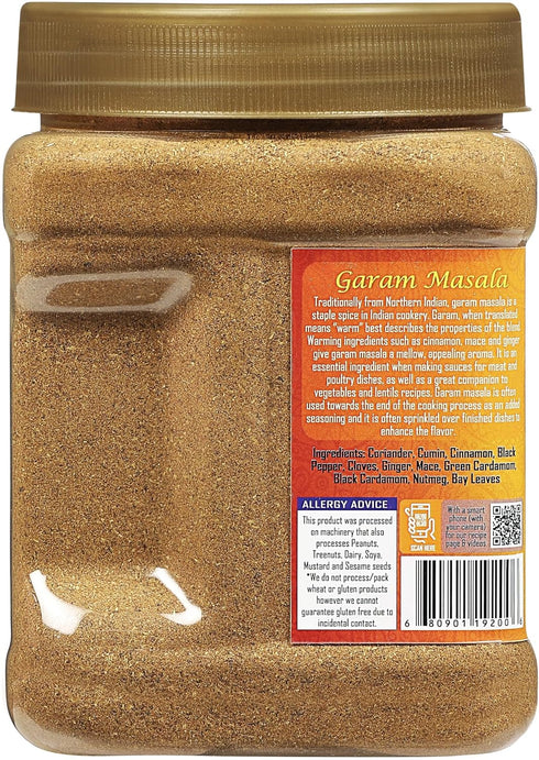Rani Garam Masala Indian 11-Spice Blend, 16oz (1lb) PET Jar, All Natural