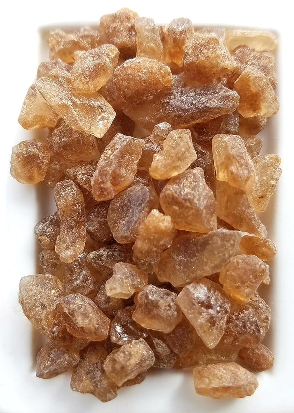 Petali Tea Sweeteners and Gourmet Rock Sugar Brown (1 Lb)
