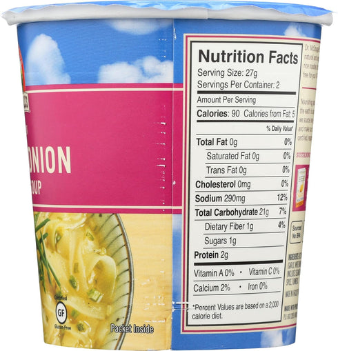 1.9-Ounce Dr. McDougall's Right Foods Vegan Spring Onion Noodle Soup, Cup