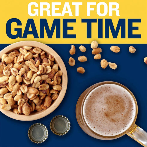 2.5 oz, 15-Pack, PLANTERS Salted Peanuts, Snack Nuts