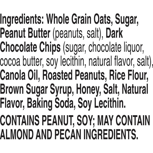 12 8.94 OZ (Pack 12) Nature Valley Crunchy Granola Bars, Peanut Butter Dark Chocolate, Bars