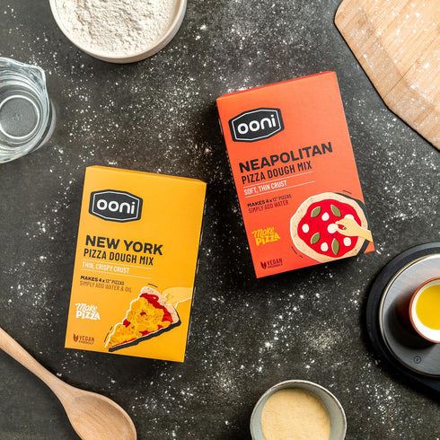 25 oz (725g) 4 8.8 oz (250g) 3 Ooni New York Style Pizza Dough Mix - Makes x dough balls in hours