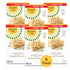 Simple Mills Rosemary & Sea Salt Almond Flour Crackers Family Size, Pack