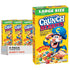 Cap'n Crunch Cereal, Crunch Berries, 16.8oz Boxes (4 Pack)