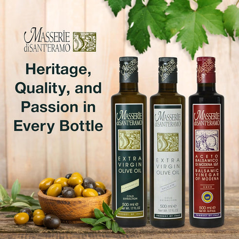 25.5 Oz (Pack 1) Delicate Italian Extra Virgin Olive Oil Cold Pressed - Light Olive Oil for Cooking and Frying