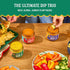 Pack Hummus 3 Growee Vegan Dip Plant-Based Queso & Alternative, Nut-Free Mayo & Dressing Substitute Dairy-Free