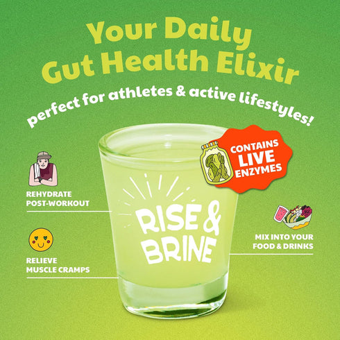39 oz 2pk 26 Olive My Pickle Probiotic Pickle Juice | Olive Juice Live Brine Kosher Dill Pickle Juice Shots