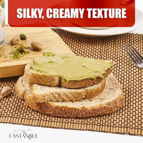 1.25lb, Eastanbul Pistachio Cream, Pistachio Butter, Turkish Cream Spread for Dubai Chocolate Bar Kit, Perfect Paste