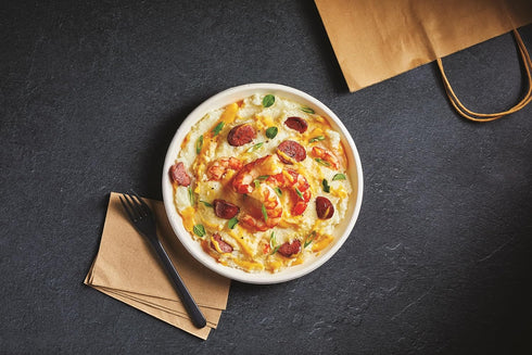 Chef-mate Que Bueno White Queso and Nacho Cheese Sauce, 6 lb 10 oz Bulk Can