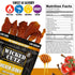 30g (2 Wicked Cutz Sweet & Savory Chicken Jerky, Protein Per Bag, Tender & Easy to Chew Alternative to Chicken Sticks