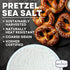 14 oz Pretzel Coarse Sea Salt for Soft Pretzels, Heat Resistant Bagel and Soft Pretzel, All Natural Sea Salt
