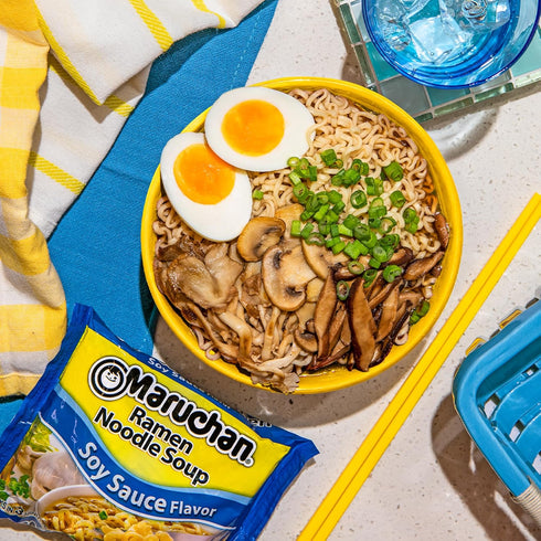 7 3 (Pack 24) Maruchan Ramen Noodle Soup Variety, Flavors, Ounce Single Servings