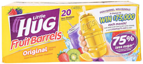 Little Hug 4 Pack 8 oz Flavor Team Fruit Drink