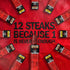 8-9g 100% (12 Pack) 0.8 oz Jack Link's Beef Steaks - Original & Teriyaki - Ready to Eat Real Meat Protein Snacks