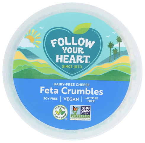 Follow Your Heart 6 , Feta Crumbles Plant Based, Ounce