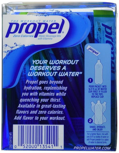 Propel Zero Calorie Nutrient Enhanced Water Beverage Mix, 36 Packets, 3 Flavors (Berry, Grape & Kiwi Strawberry)
