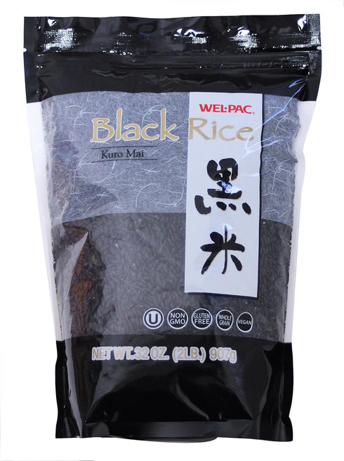 Wel-Pac Welpac Black Rice, Short Grain Kuro Mai, 2 lb