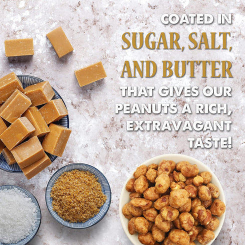 The 1949 Nut Co. 10 oz. Butter Toffee Candied Virginia Style Peanuts | Oil Roasted Peanuts | Fried Peanuts with a