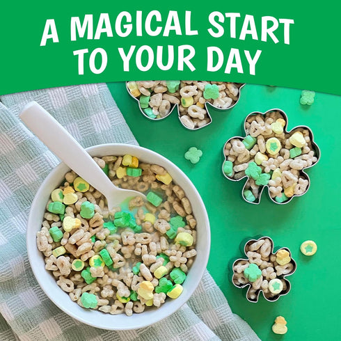 10.5 OZ St Patricks Day Lucky Charms Cereal with Marshmallows