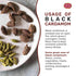 Whole Kali Elaichi Indian Spice by Spicy World, Black Cardamom Pods 3.5 Oz Bag (100gm)