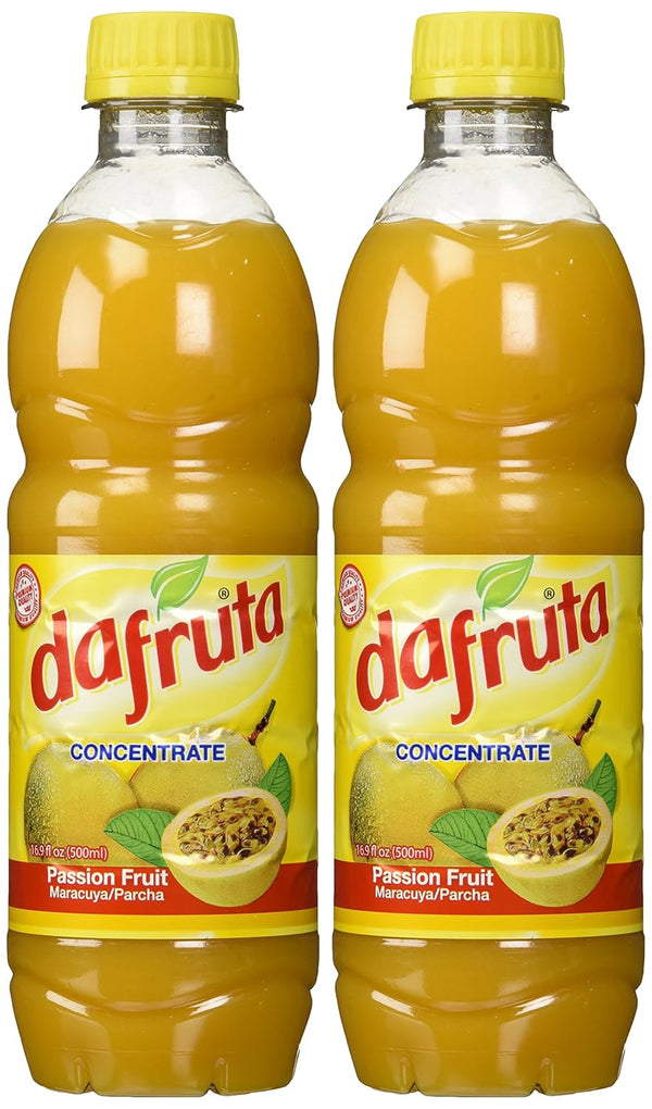 Dafruta Passion Fruit Juice Concentrate - 16.9 FL.Oz | Suco Concentrado de Maracuj