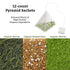 SUGIMOTO TEA Japanese Organic Matcha Genmaicha Tea Bags, 12 Count Pack