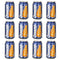 Orangina et sa Pulpe - French Imported Orange Pulp Soda Cans (12 Pack,