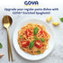 Pack 2 (16 oz Goya Spaghetti Pasta, of Bags) Enriched Durum Wheat Noodles for Classic Italian Dishes, Latin-Inspired
