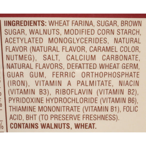 Cream of Wheat 2.29 (Pack 6) Instant Hot Cereal To-Go Cups, Maple Brown Sugar Walnut, Ounce